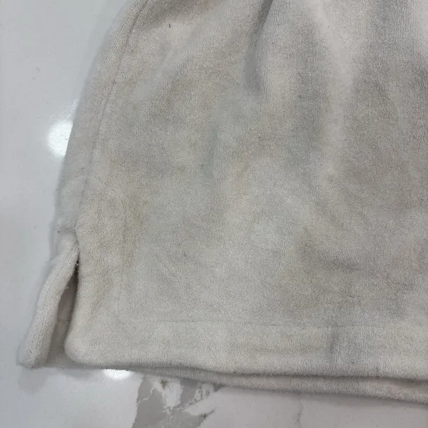 Frankies Bikinis Shorts Womens Size Small White Terry Cloth Swim Beach - Image 2