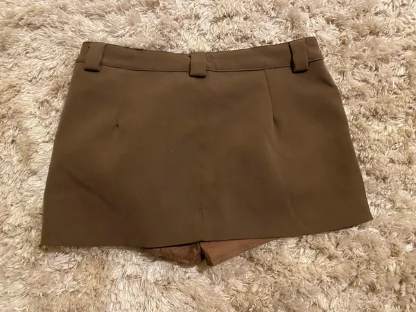 Missguided Brown Skort - Image 6