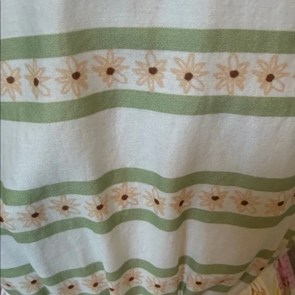 Ever New Floral Sleeveless Collared Half Button Mini Dress Size 6 - Image 6