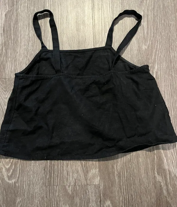 Black Crop Top - Image 3