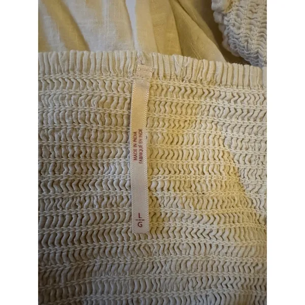 Free People Ethereal Dainty Perfect Storm Midi Dress Ivory Cream Large Cottage - Image 11