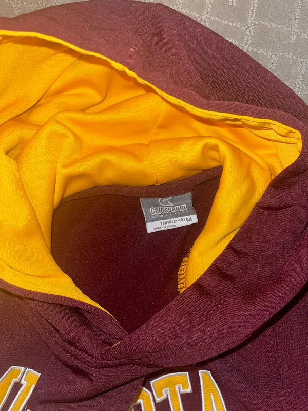 Minnesota Golden Gophers Sweatshirt Red Size XS - Image 4