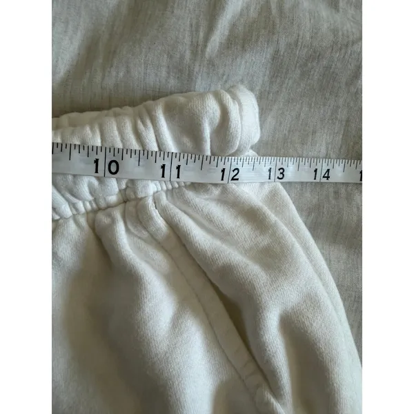Daily Drills Made in USA Cotton Sweatpants XS/S White Logo Pants Joggers - Image 8