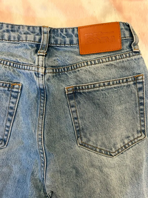 Princess Polly Calisto Straight Leg Jean Light Wash Denim - Image 7