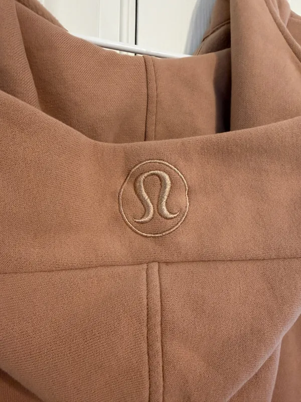 Lululemon Scuba Hoodie Quarter-Zip light Brown - Image 4