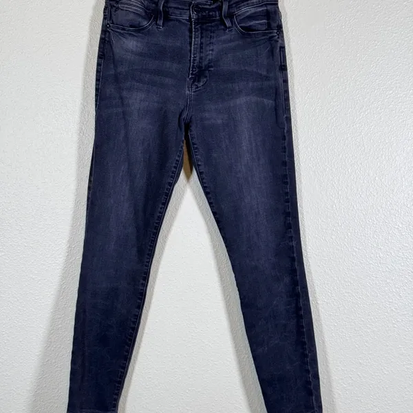 Frame Denim Black Le High Skinny Jeans Womens 28 Fall Casual Classic Preppy - Image 12