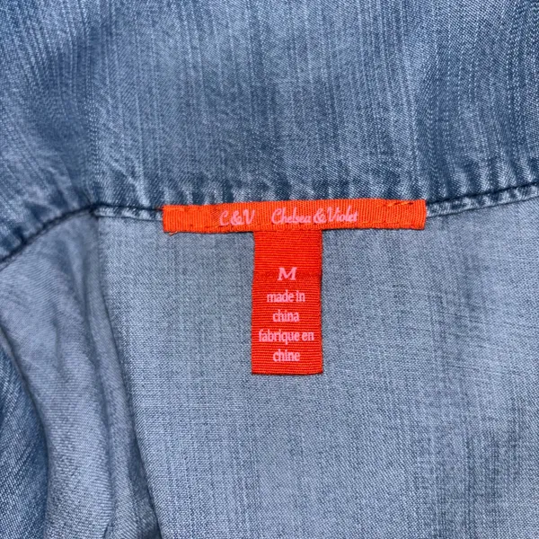 Chelsea & Violet Chambray Pinafore - Image 4