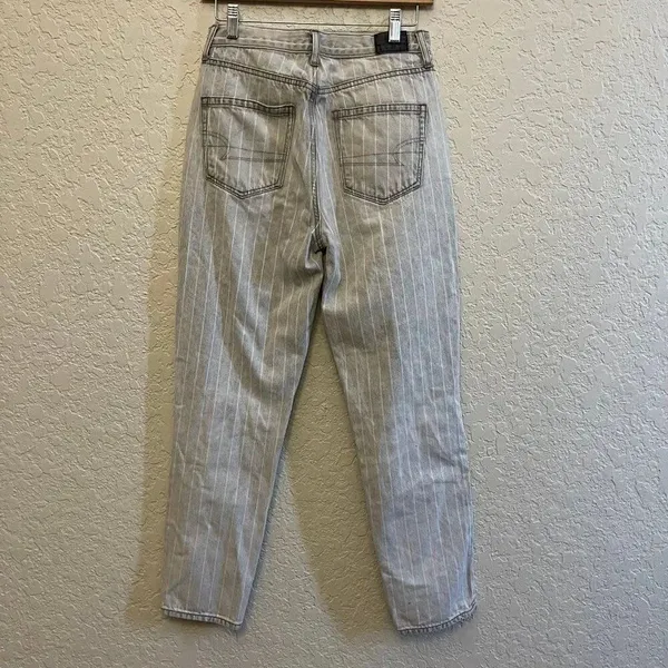 American Eagle Pinstripes Ripped Distressed Jeans - Image 3