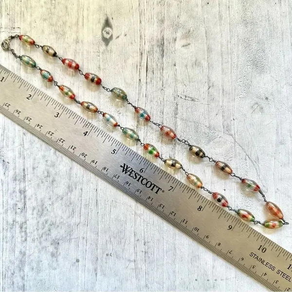 Colorful beaded necklace - Image 4