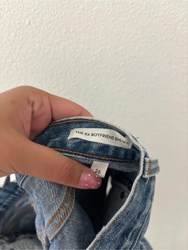 Aritzia denim forum ex boyfriend shorts - Image 3