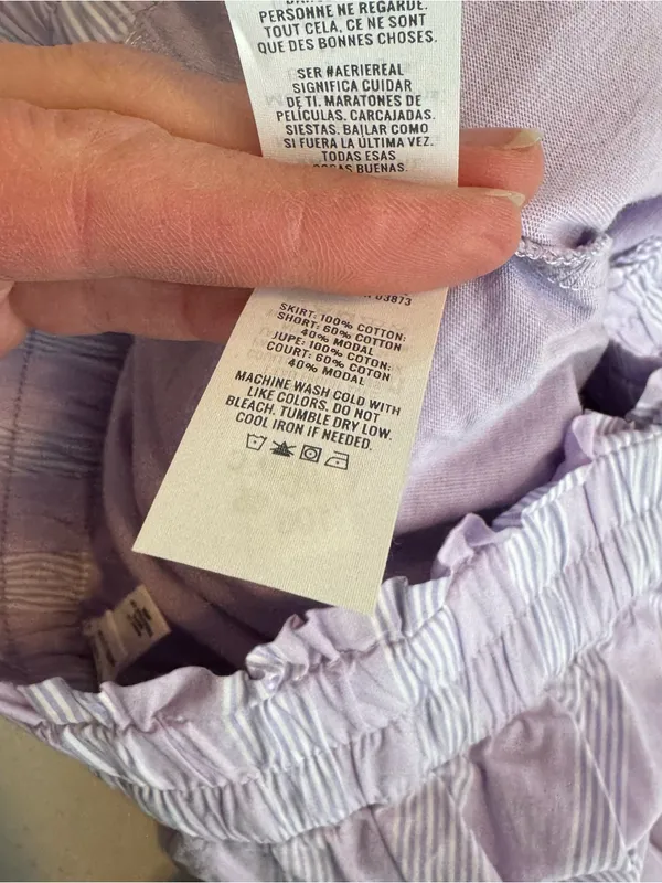 Aerie Boxer Skort Lavender Size XS NWT spring summer cute girly feminine‎ unique - Image 8