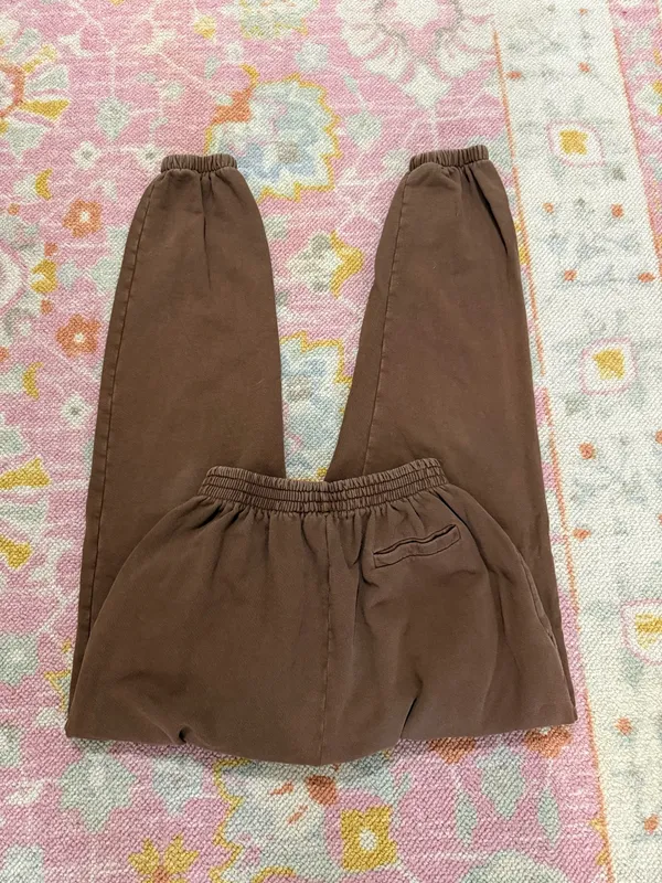 Sun Peony Coconut Sweatpants Brown - Image 6