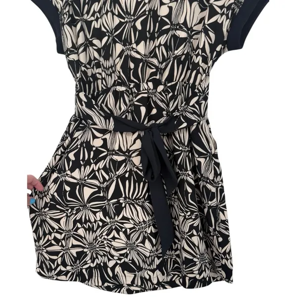 Anthropologie Postmark Sonata‎ Tie-Back Mini Dress Size Small - Image 11