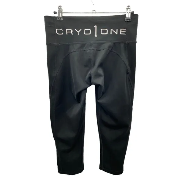 Adidas Leggings Womens Small Capri Climalite Mid‎ Rise Pull On Cryo One - Image 2
