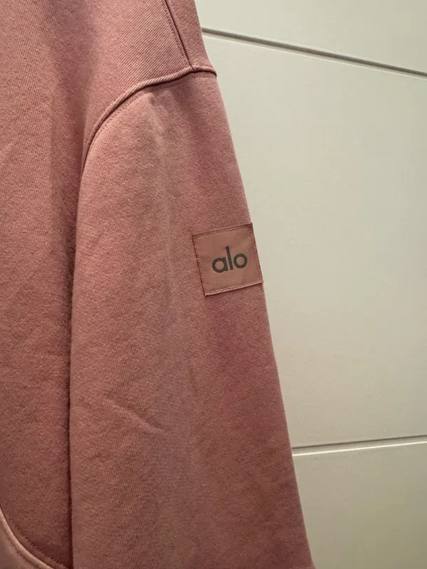 All Yoga Pink Hoodie - Image 4