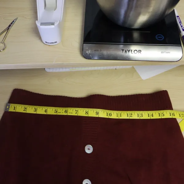 Aventura Women's Valentina Skirt Size Medium‎ Organic Cotton Pomegranate Knit - Image 14