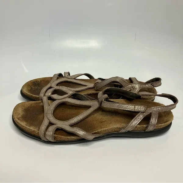 Naot corkbed‎ sandals size 40 Gold - Image 5