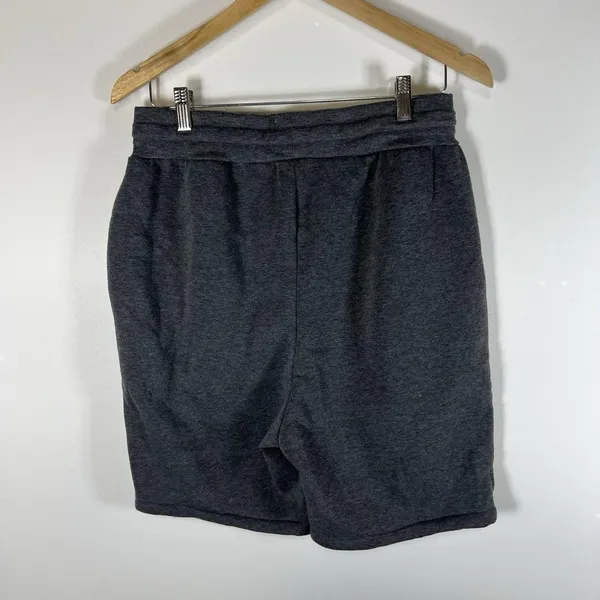 White Fox Boutique Charcoal‎ Grey Vol.3 Logo Sweat Shorts Womens 2XL - Image 5