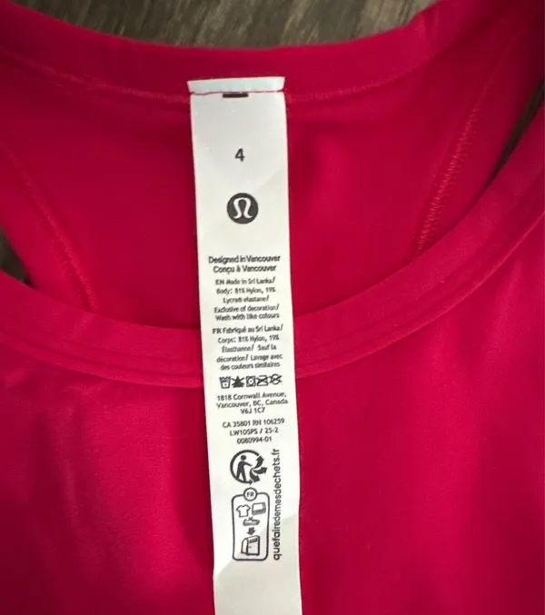 Lululemon Tank - Image 3