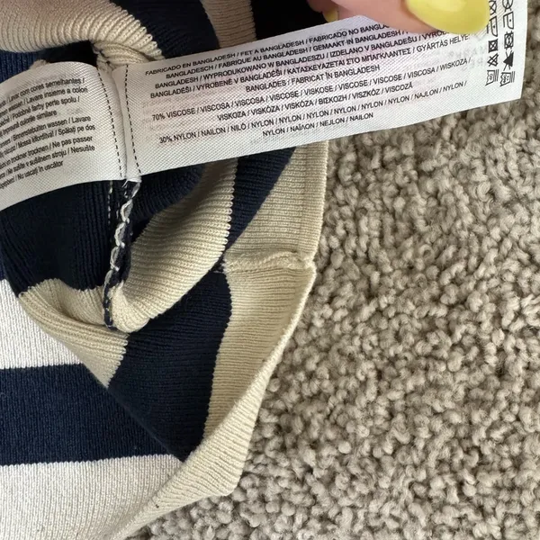 Primark Striped Sleeveless Knit Top - Image 4