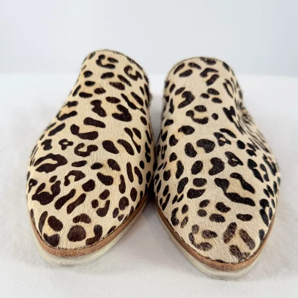 Rollie Derby Mule in Camel Leopard Size 8‎ or 39 Brown - Image 5