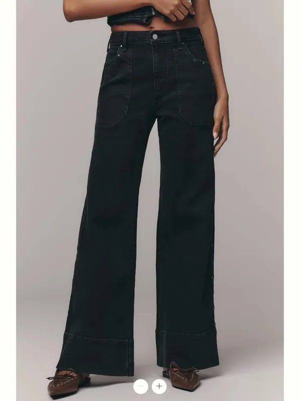 Anthropologie The Rylan High-Rise Flare Trousers by Pilcro - Image 2