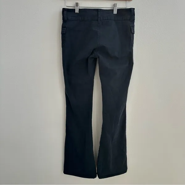 Brandy Melville John Galt Y2K low rise flare twill pants - Image 6