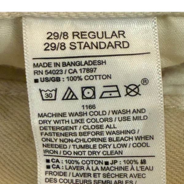 Banana Republic Beige Utility High Rise Cargo Pants‎ Size 34 (measures 29/8) - Image 7