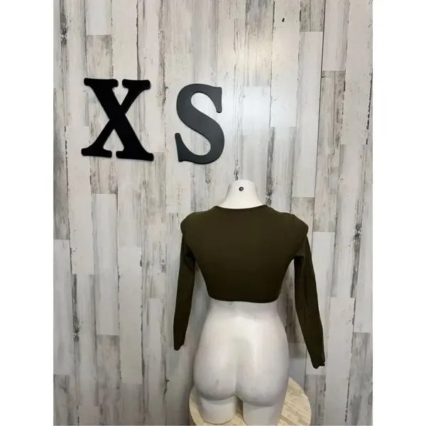 Green crop top Green Size XS - Image 6