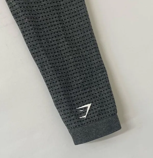 Gymshark Vital Seamless 2.0 Leggings Charcoal Marl Size Small - Image 11