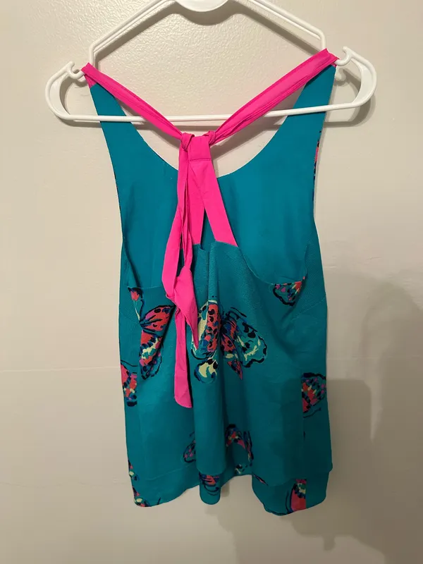 Lilly Pulitzer Top Blue - Image 2