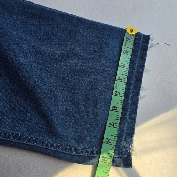 OAT New York‎ Women Medium Wash High Rise Wide Leg Cloud Denim Jeans Size 0/25 - Image 7
