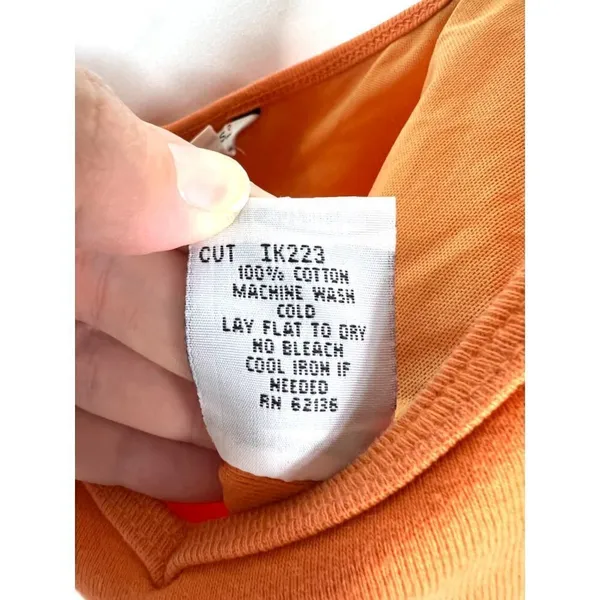 Vintage guess‎ orange dress - Image 8