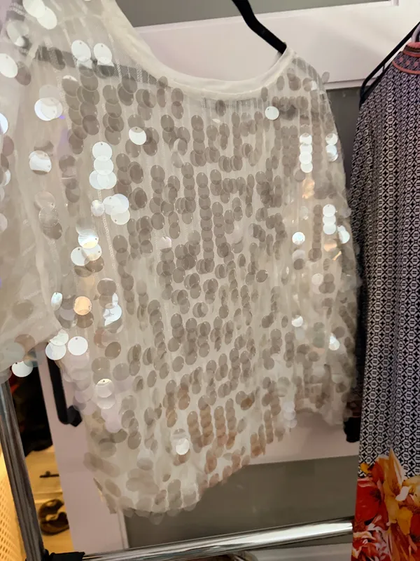 On Twelfth Holiday party blouse with all the sparkle - Image 5