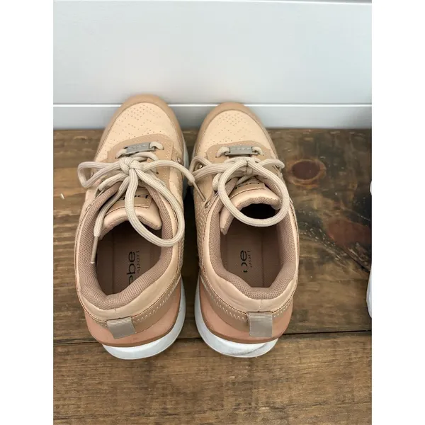 Bebe‎ Aleska Women's Chunky Sneakers Beige Size 6 Casual Athletic - Image 6