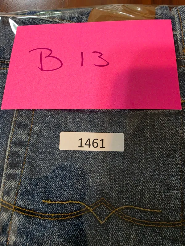 Lucky Brand ORTA Blue Denim Jeans Sz 4 / 27 - Image 8