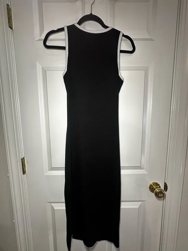 Black jersey dress Size M - Image 5