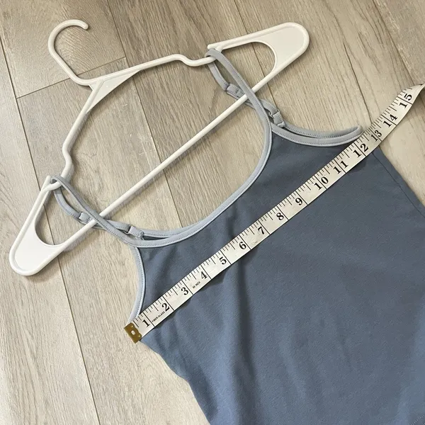Edikted Cami Tank Top back to basics crop womens Blue (small) summer casual - Image 3