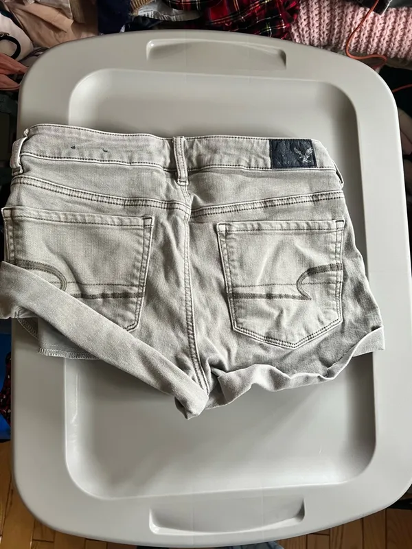 American Eagle - Super Super Stretch & Hi-Rise Shortie Shorts - Image 5