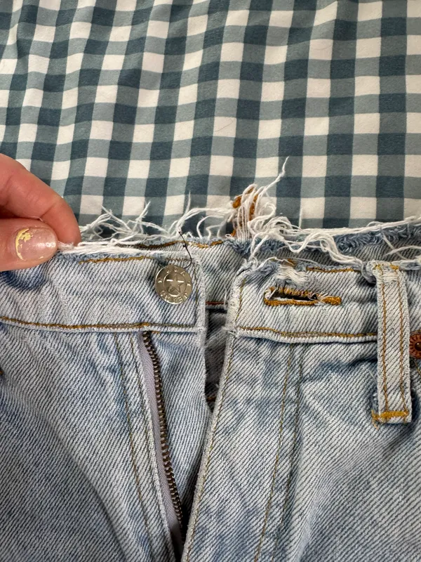 Vintage Charm Jean Shorts - Image 4