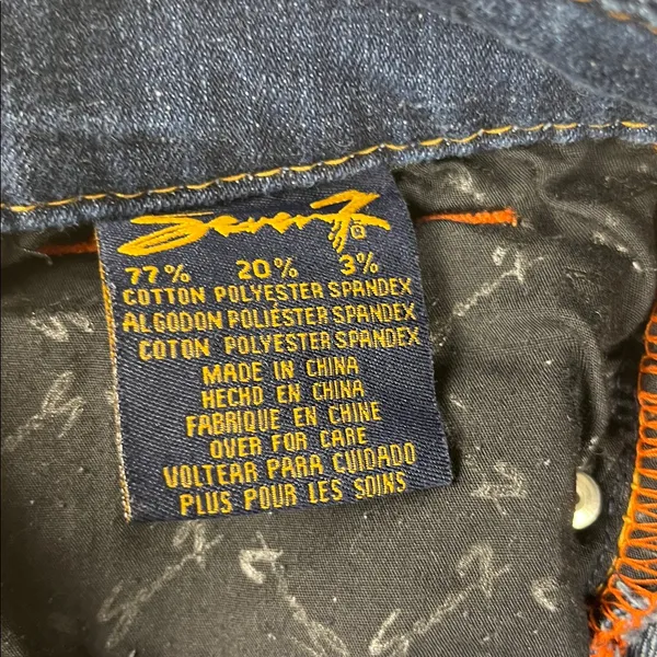 Seven7 Dark Blue Bootcut Jeans Size: 10 - Image 8