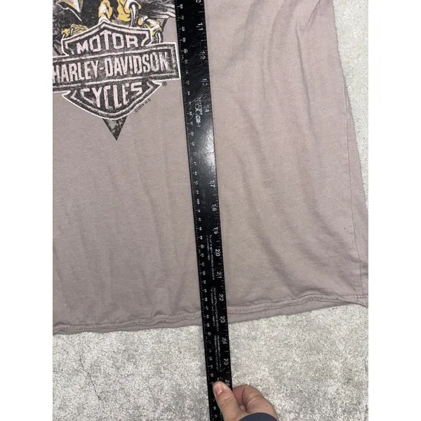 harley davidson v neck women medium‎ shirt Myrtle Beach - Image 7