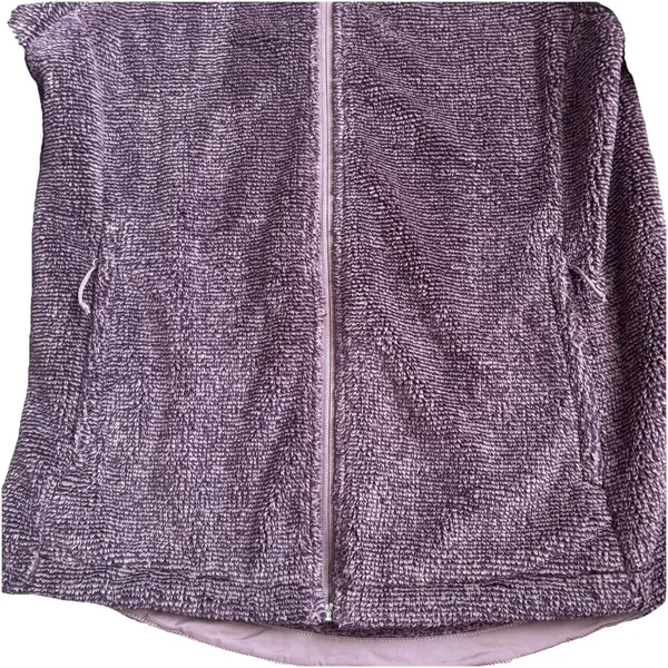 The North Face‎ Women's Thick Purple Zip Up Fleece very warm Size Medium. - Image 3
