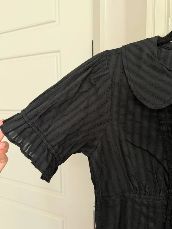 Pilcro Keira Waisted Tuxedo Blouse - Image 7