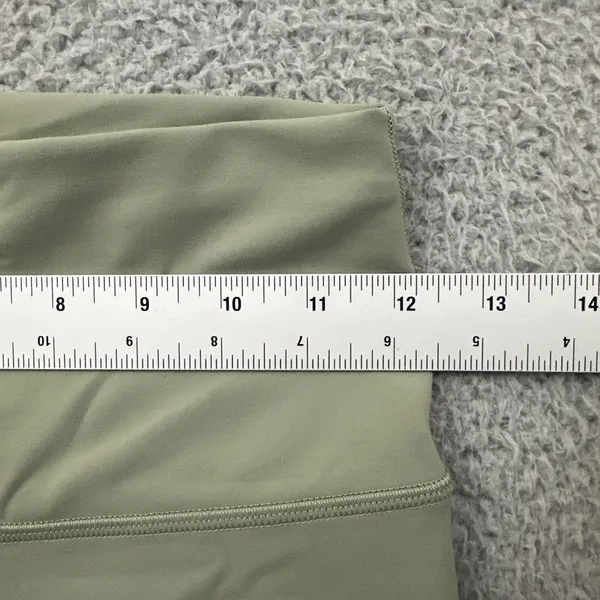 Lululemon Wunder Train Shorts High Rise 8" Grey Eucalyptus Athletic Women's 6 - Image 6