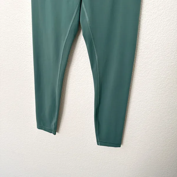 [Lululemon] Medium Teal Green Wunder Train High Rise Tight Leggings 25" Size 8 - Image 4