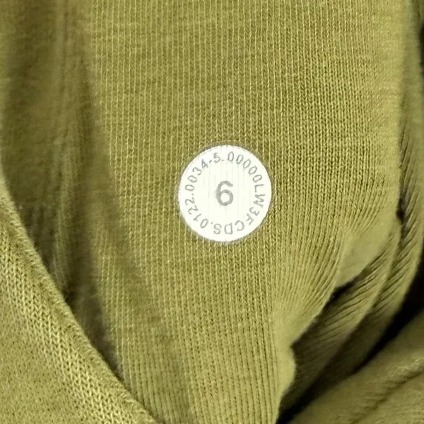 Lululemon Loungeful Hoodie Bronze Green Size 6 - Image 5