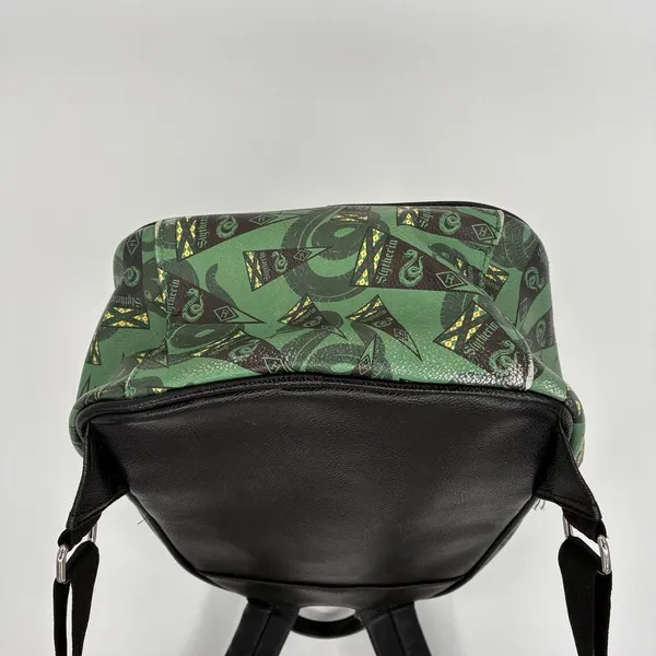 Loungefly Harry Potter Slytherin Mini Backpack Green Snake Hogwarts Bag - Image 8