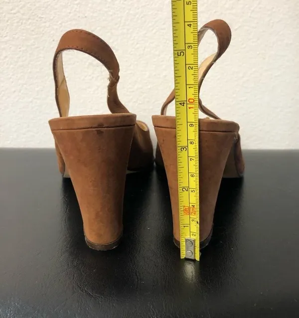 Women’s brown shoes size 8,5 - Image 8