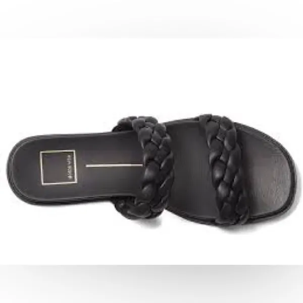 Dolce Vitas Women’s black Glade Slide Sandals 8.5 - Image 2